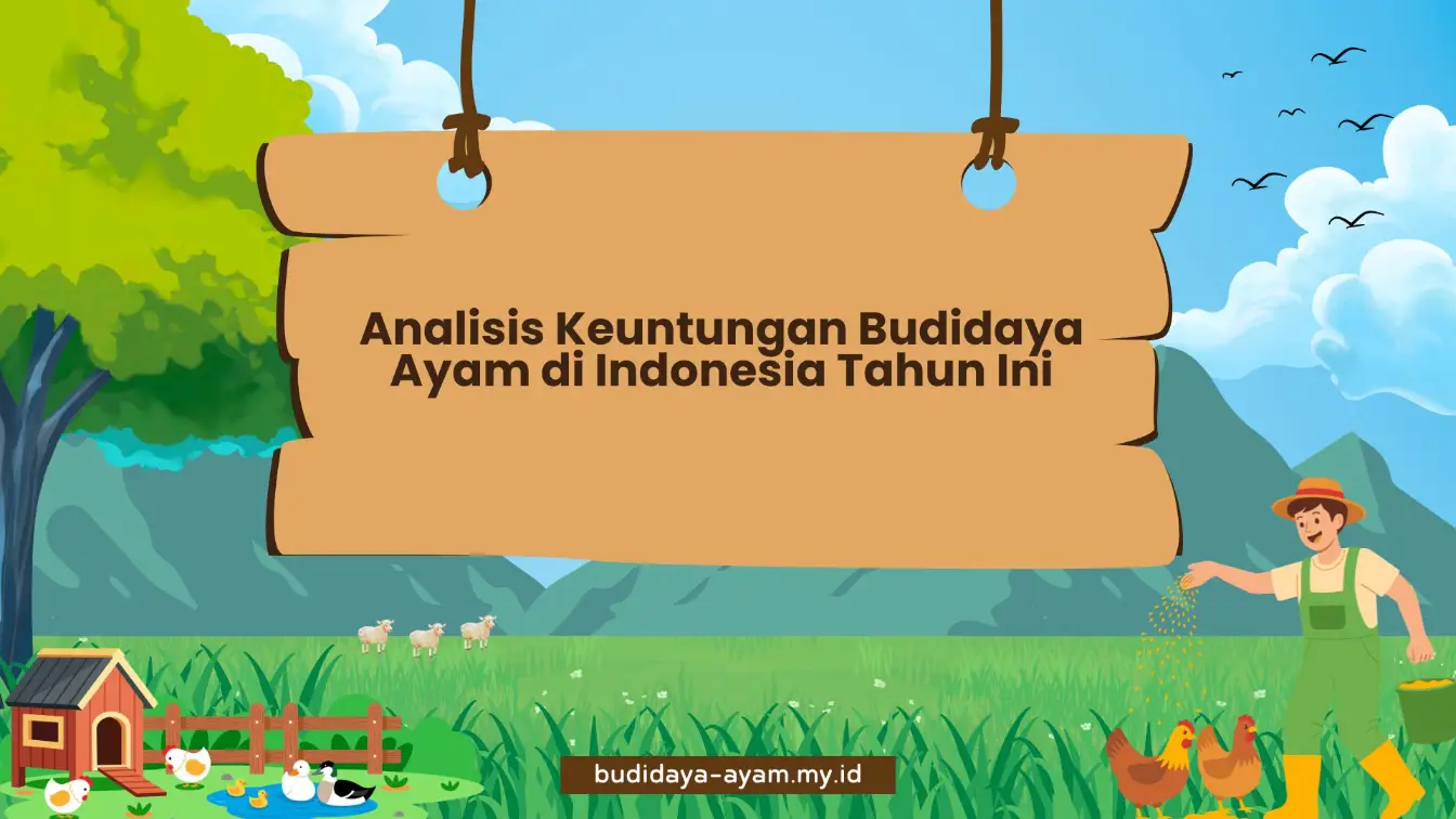 PELATIHAN ANALISIS KEUNTUNGAN BUDIDAYA AYAM DI INDONESIA TAHUN INI JAKARTA