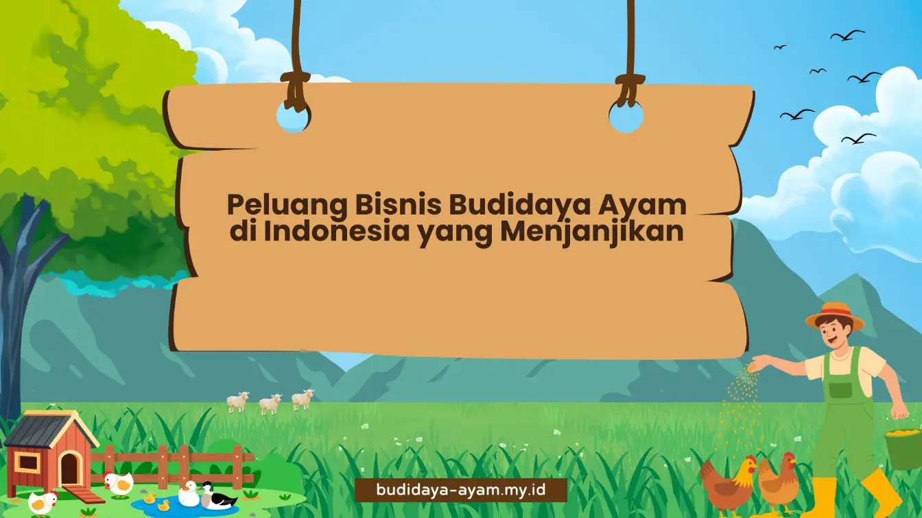 PELATIHAN PELUANG BISNIS BUDIDAYA AYAM DI INDONESIA YANG MENJANJIKAN JAKARTA