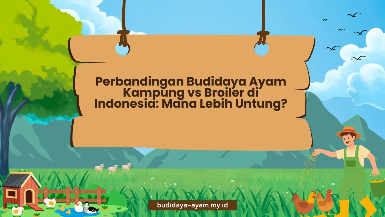 PELATIHAN PERBANDINGAN BUDIDAYA AYAM KAMPUNG VS BROILER DI INDONESIA: MANA LEBIH UNTUNG? JAKARTA