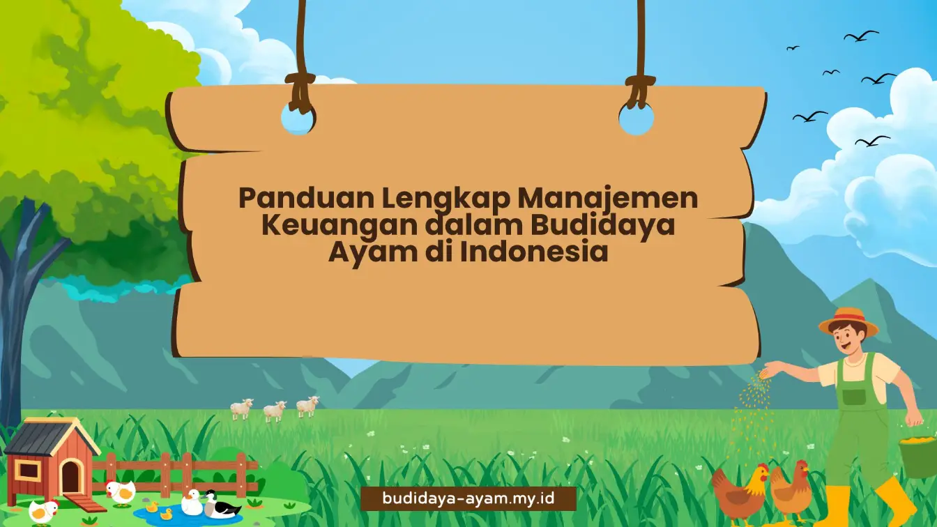 PELATIHAN PANDUAN LENGKAP MANAJEMEN KEUANGAN DALAM BUDIDAYA AYAM DI INDONESIA JAKARTA