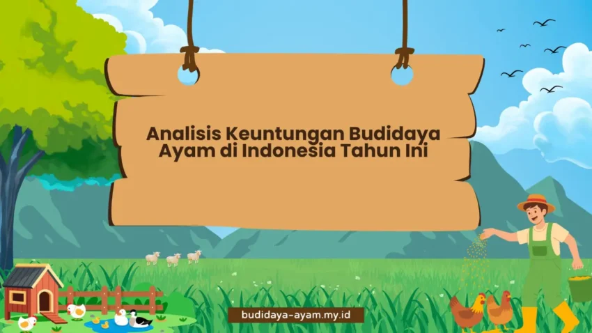 PELATIHAN ANALISIS KEUNTUNGAN BUDIDAYA AYAM DI INDONESIA TAHUN INI JAKARTA