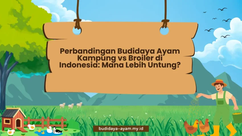 PELATIHAN PERBANDINGAN BUDIDAYA AYAM KAMPUNG VS BROILER DI INDONESIA: MANA LEBIH UNTUNG? JAKARTA